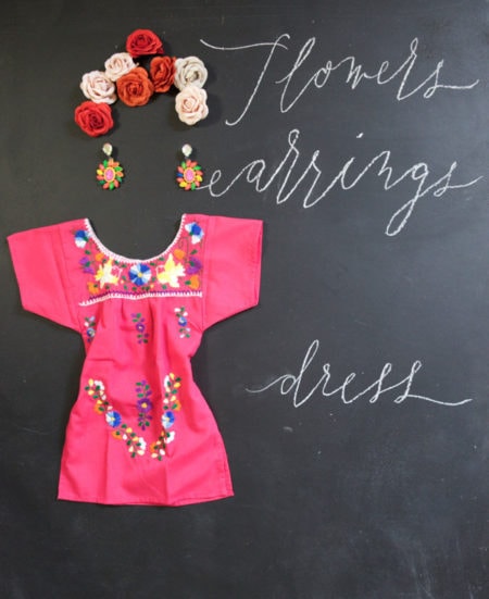 Kinderfaschingskostüme: Frida Kahlo-Outfit // HIMBEER