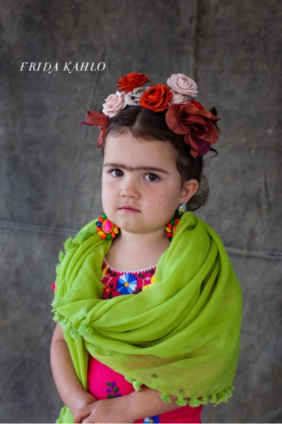 Kinderfaschingskostüme: Als Frida Kahle zu Fasching // HIMBEER