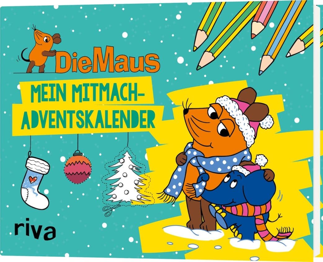 Die schönsten Adventskalender 2020: Die Maus – Mitmach-Adventskalender // HIMBEER