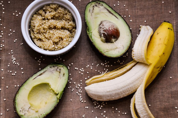 Rezept Für Babybrei: Avocado-Banane-Quinoa-Brei // Himbeer