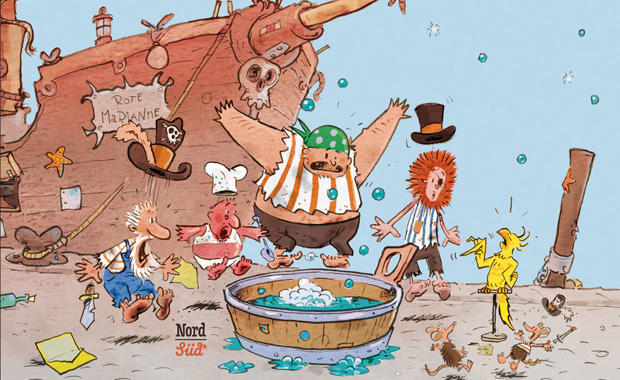 Kinderbuch Pollys Piratenparty©Nordsuedverlag
