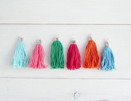 Diy-Anleitung: Tassel Fransen Selber Machen // Himbeer