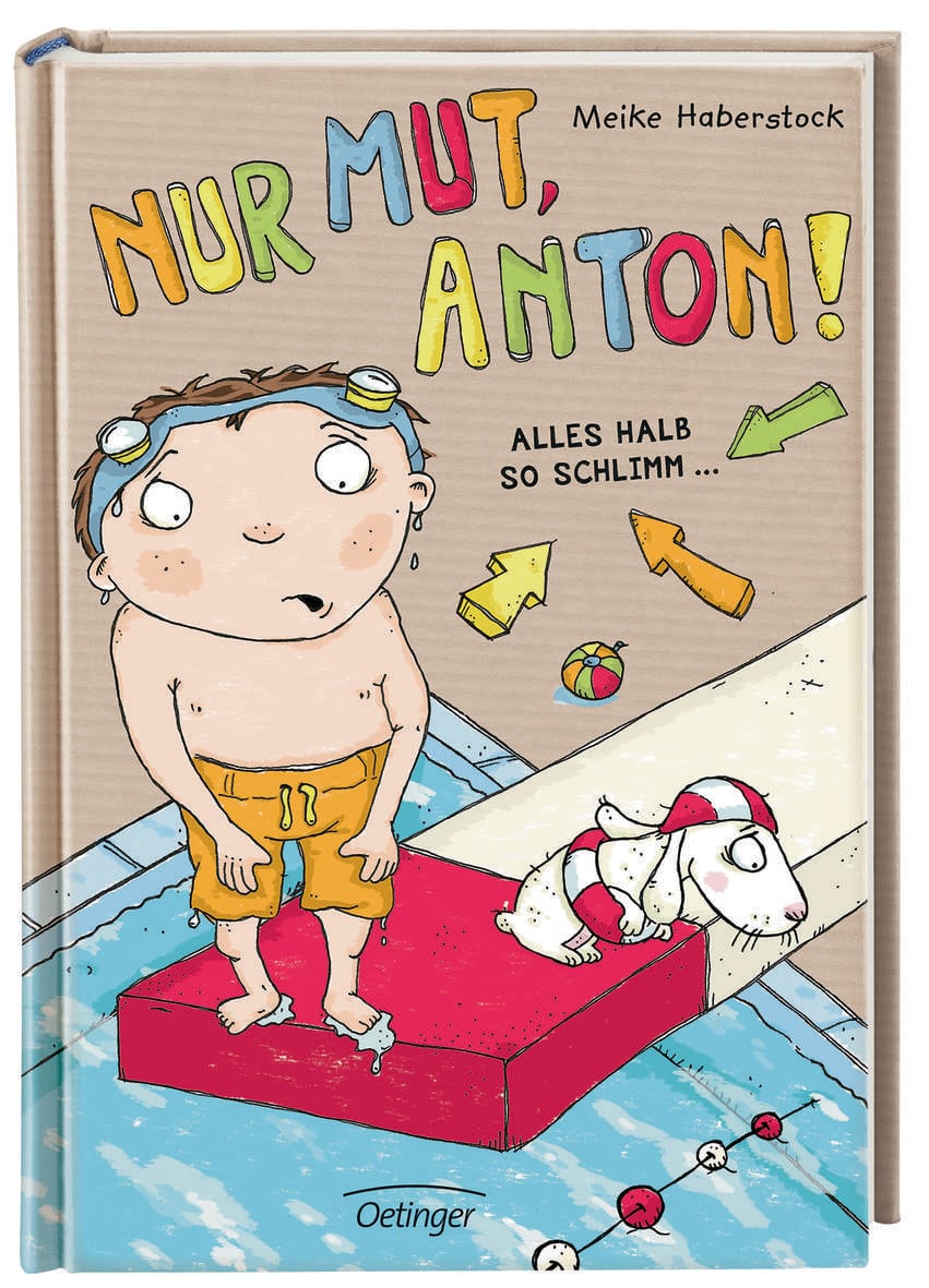 „Nur Mut Anton“ von Meike Haberstock – Kinderbuch-Tipp // HIMBEER