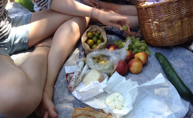 Picknick In Südfrankreich Mit Kindern // Himbeer