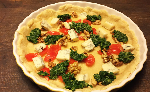 Spinat Gorgonzola Walnuss Quiche Rezepte Fur Familienessen