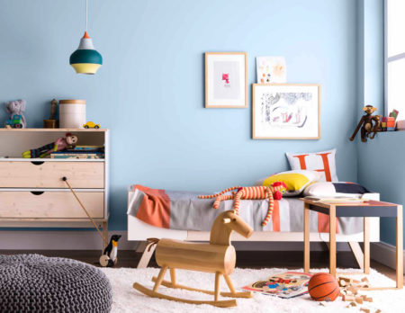 Kinderzimmerwandfarbe | BERLIN MIT KIND