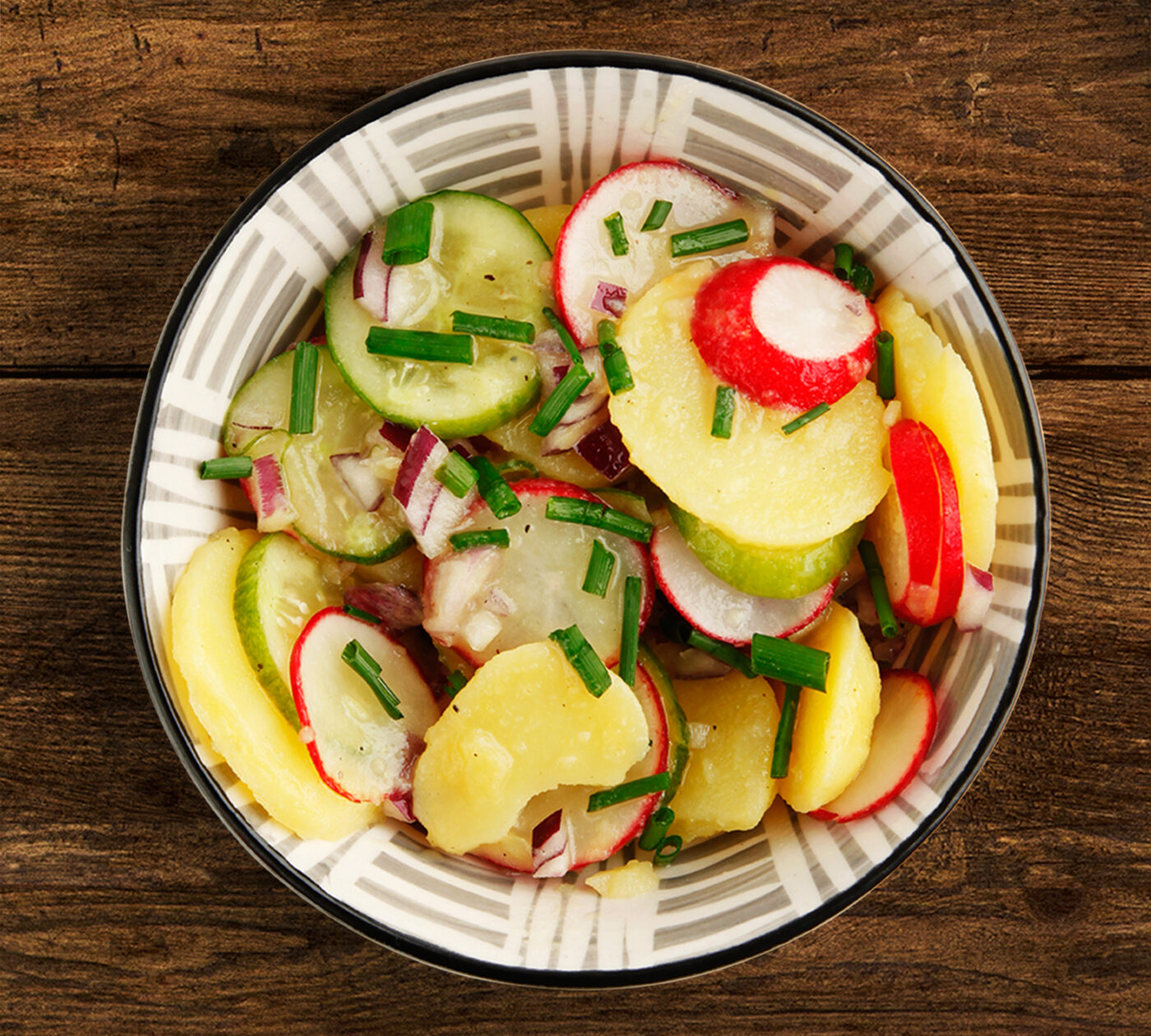 Bayrischer Kartoffelsalat – Lieblingsrezepte für Familien // HIMBEER