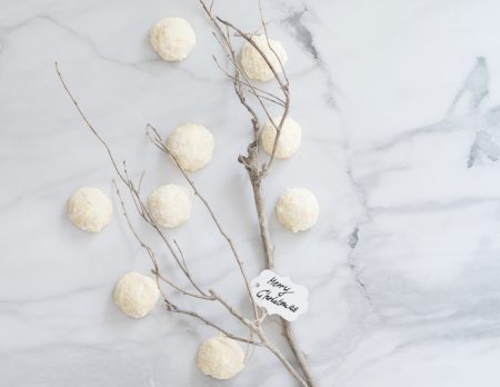 Rezept: Coconut Snowballs Für Weihnachten // Himbeer