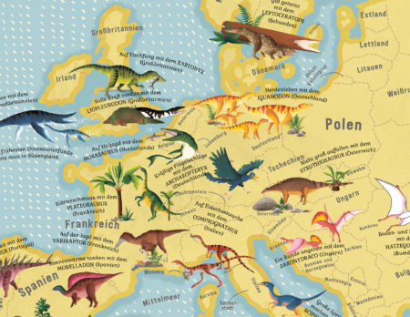 Kinderbuch-Tipp: Atlas Der Dinosaurier Von Lucy Letherland | Berlin Mit Kind