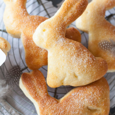 Rezept Zu Ostern: Osterhasen Aus Quark-Öl-Teig – Süße Osterhäschen Backen // Himbeer