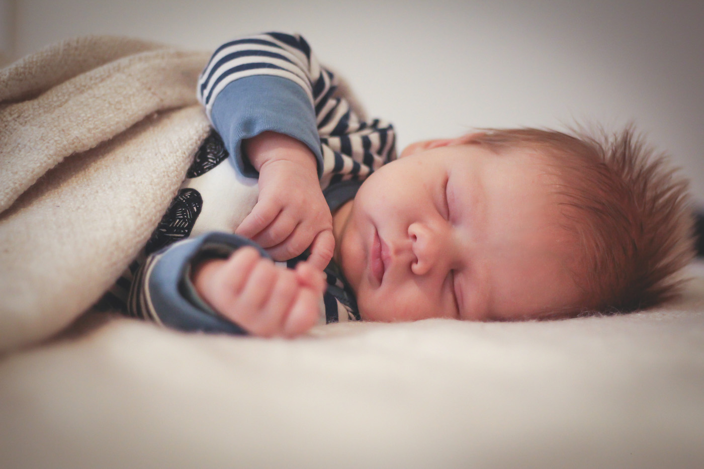 Schlafendes Baby // Himbeer