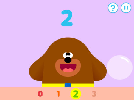 Kinder App Hey Duggee Counting Badge 1