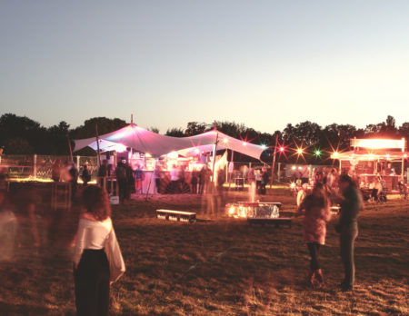 Abendstimmung beim Circus Festival Sommer