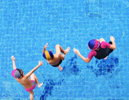 Ferienschwimmkurse der Berliner Bäder-Betriebe // HIMBEER