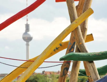 Spielplatz Und Fernsehturm Schöne Spielplätze Berlin
