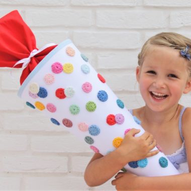 Kind Mit Schultüte Selber Basteln // Himbeer