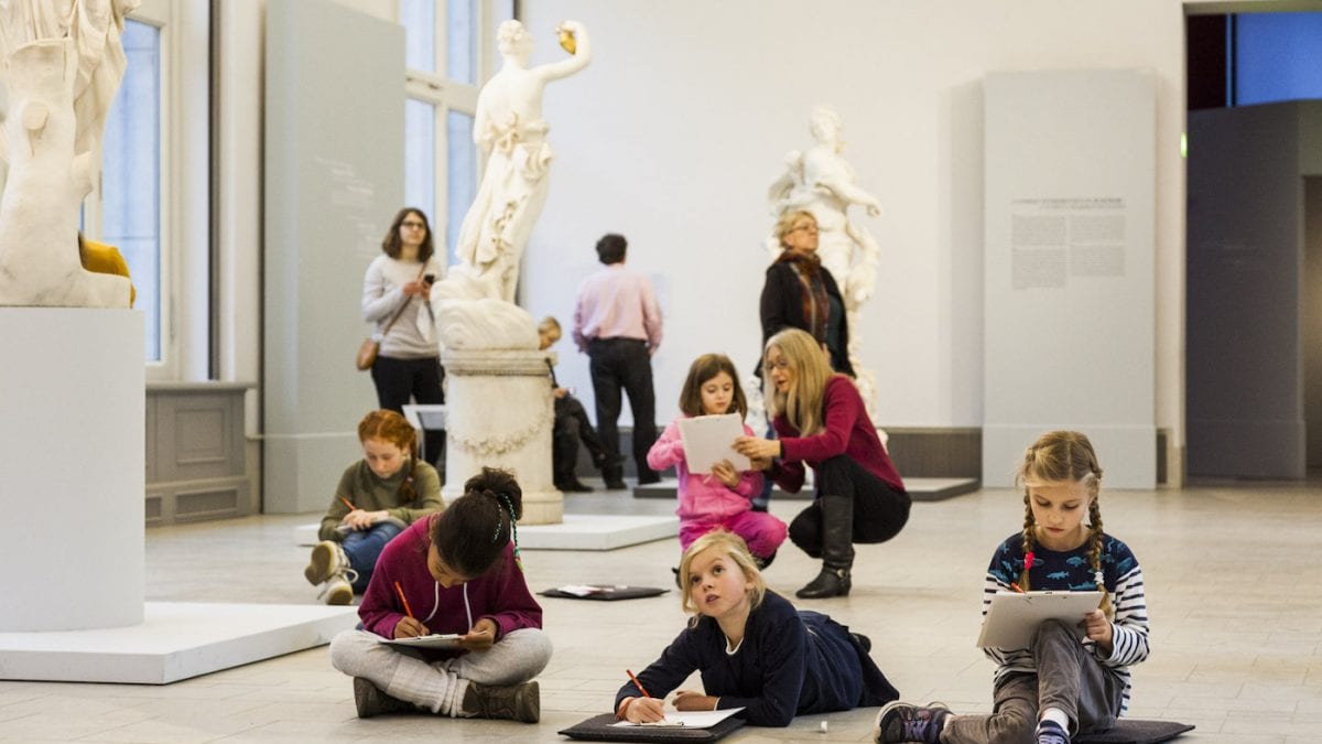 Herbstferienkurse für Kinder Staatliche Museen zu Berlin / Valerie Schmidt // HIMBEER