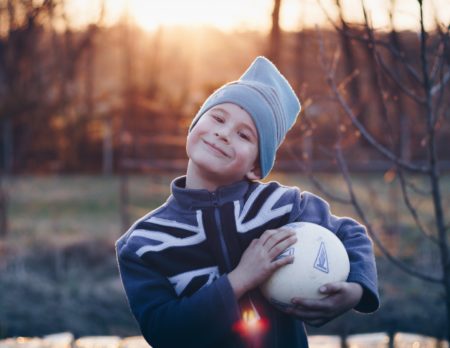 In Berlin mit Kind Fussball spielen // HIMBEER