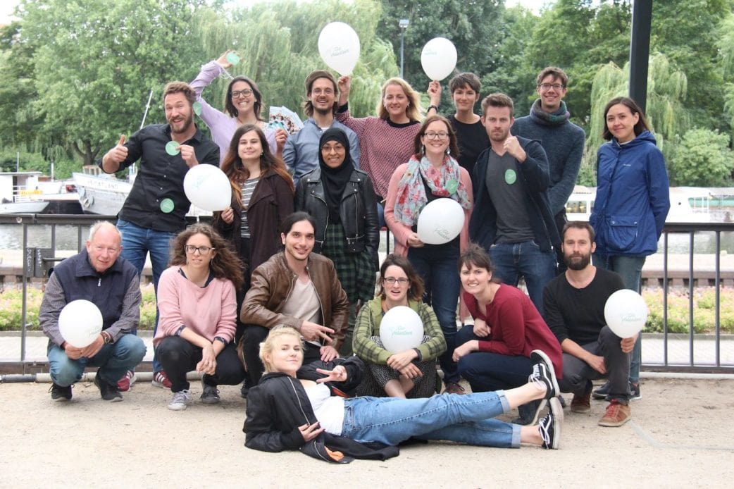 Das GoVolunteer-Team // HIMBEER