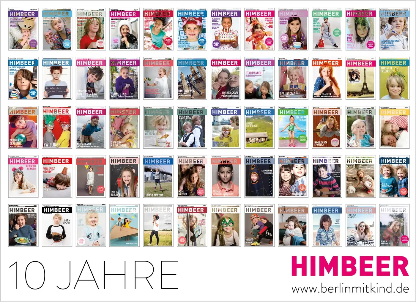 Himbeer Magazin 10 Jahre Berlin Verlag