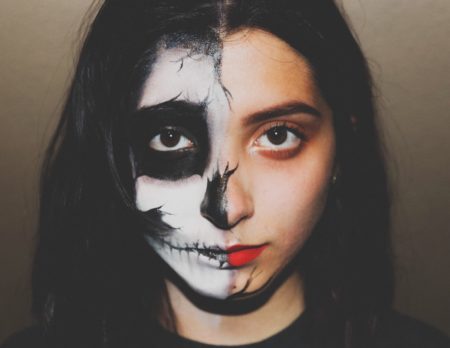 In Berlin mit Kind Halloween feiern beim Kinderschminken // HIMBEER