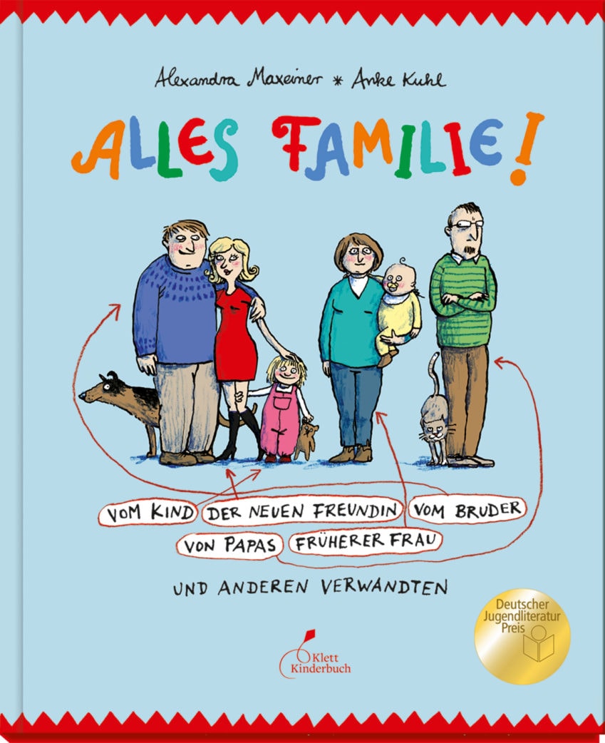 Bilderbuchfamilie: Diverse Familienbilder im Kinderbuch // HIMBEER