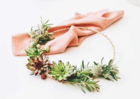 Tischkranz Aus Sukkulenten C Emf Wei Ling Khor