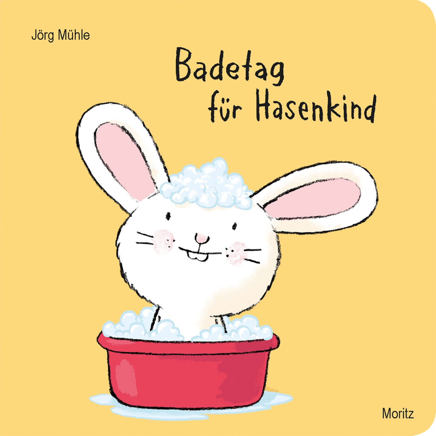 Die besten Bücher für Babys und Kleinkinder – Pappbilderbuch-Tipp: Badetag für Hasenkind // HIMBEER