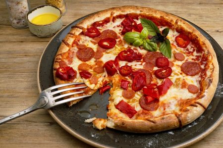 italienisches Restaurant, Pizza // HIMBEER