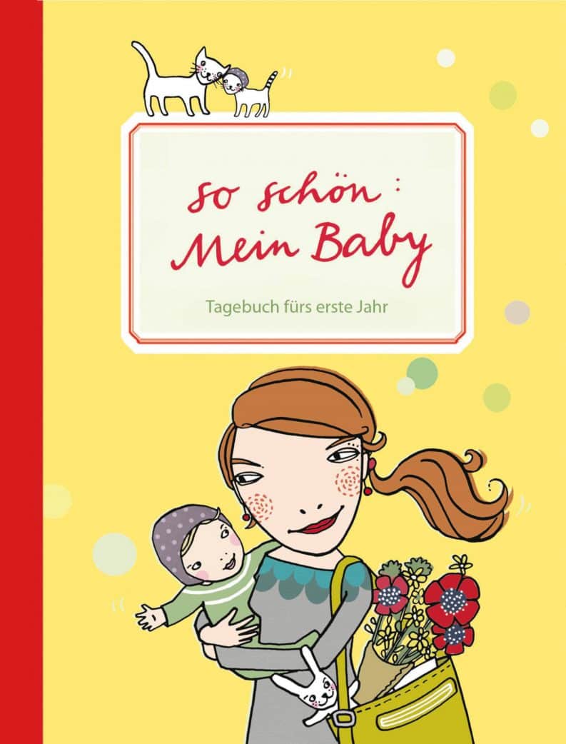Geschenke zur Geburt: Babytagebuch von Silke Schmidt // HIMBEER