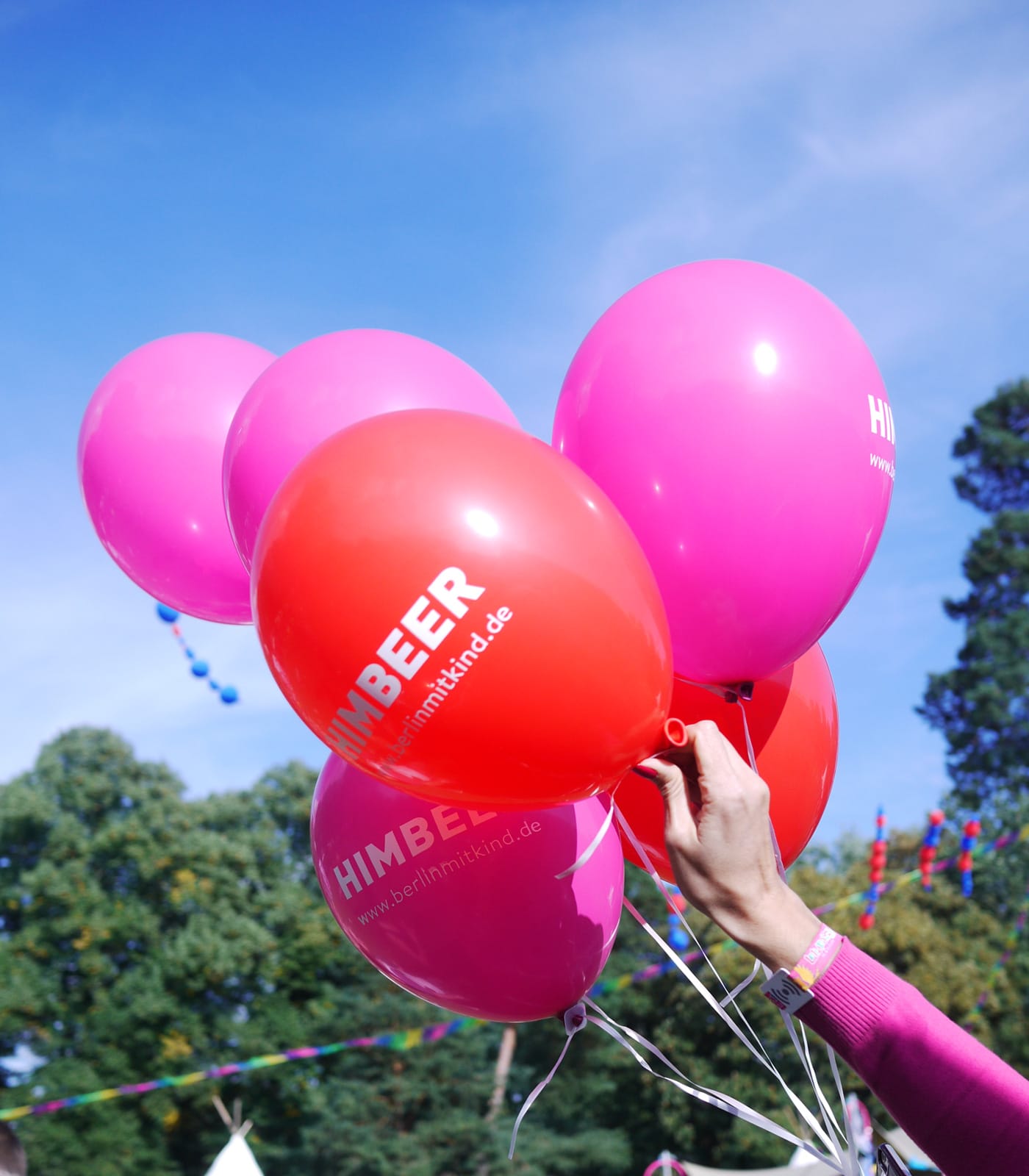 HIMBEER beim Kidzapalooza 2019: Luftballons // HIMBEER