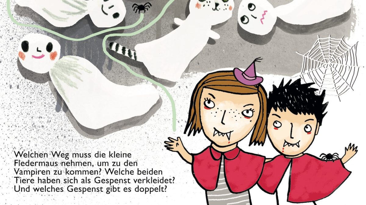 Himbeerchen Kinderrätsel Zum Halloweenfest // Himbeer