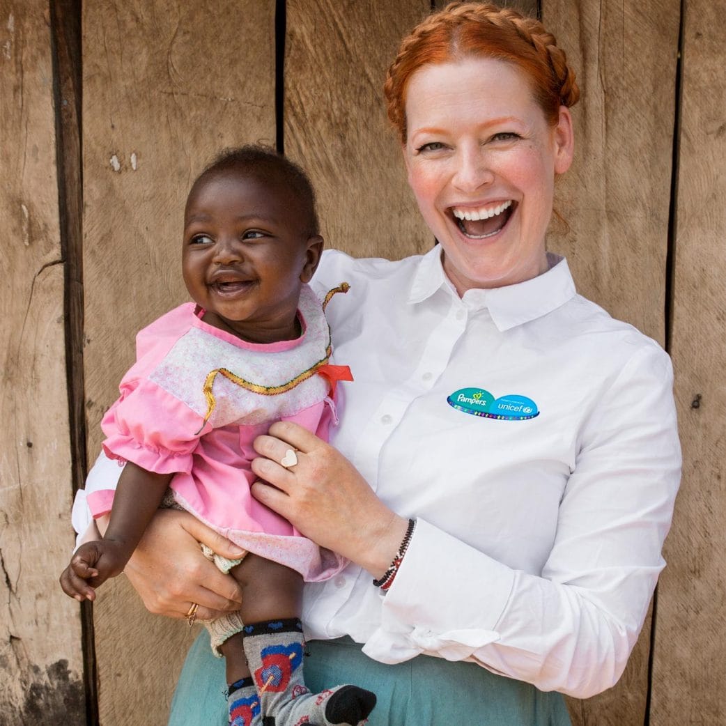 Pampers für UNICEF // HIMBEER