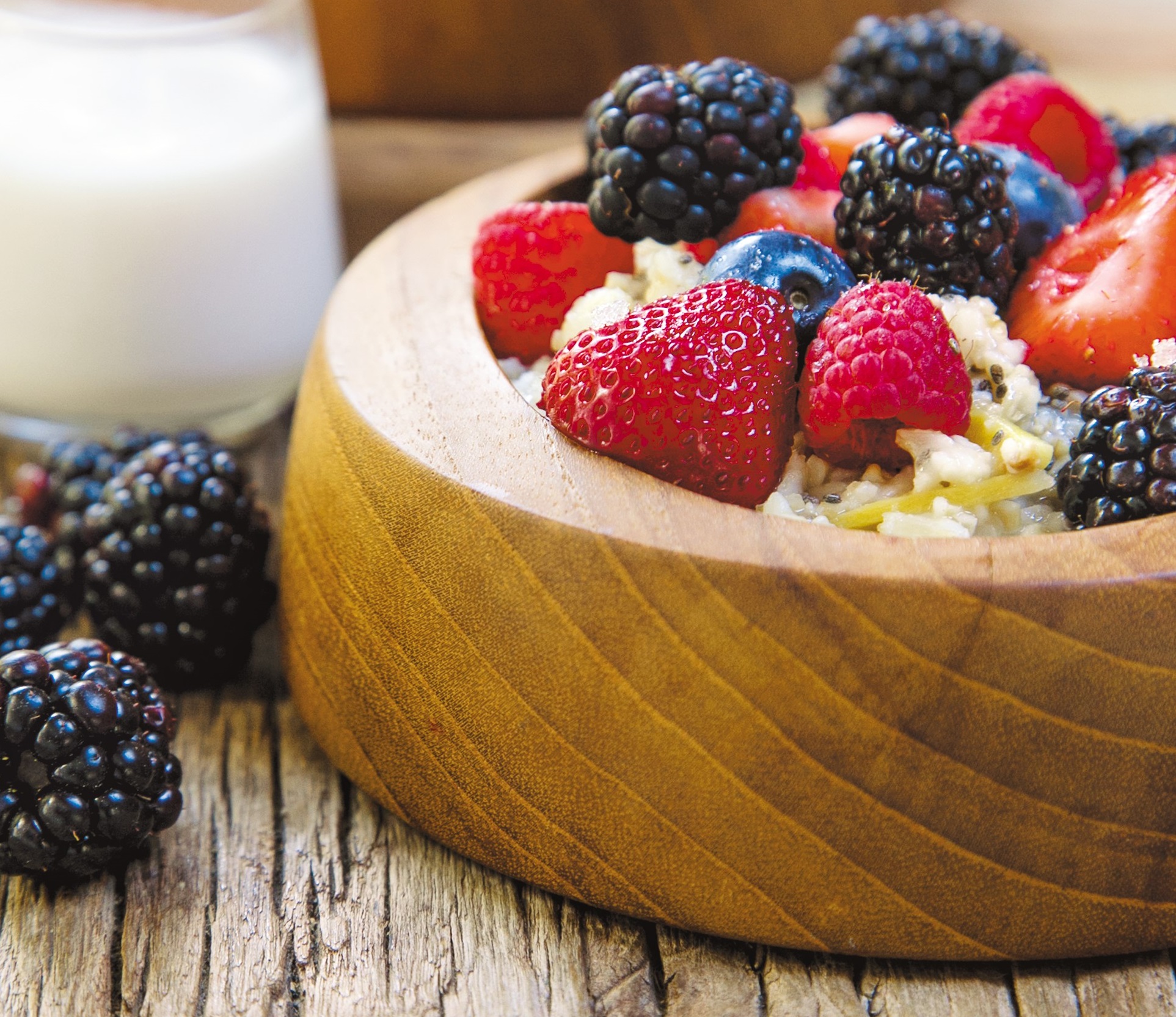 Congee mit Beeren, die ersten vierzig Tage | Muenchen mit Kind