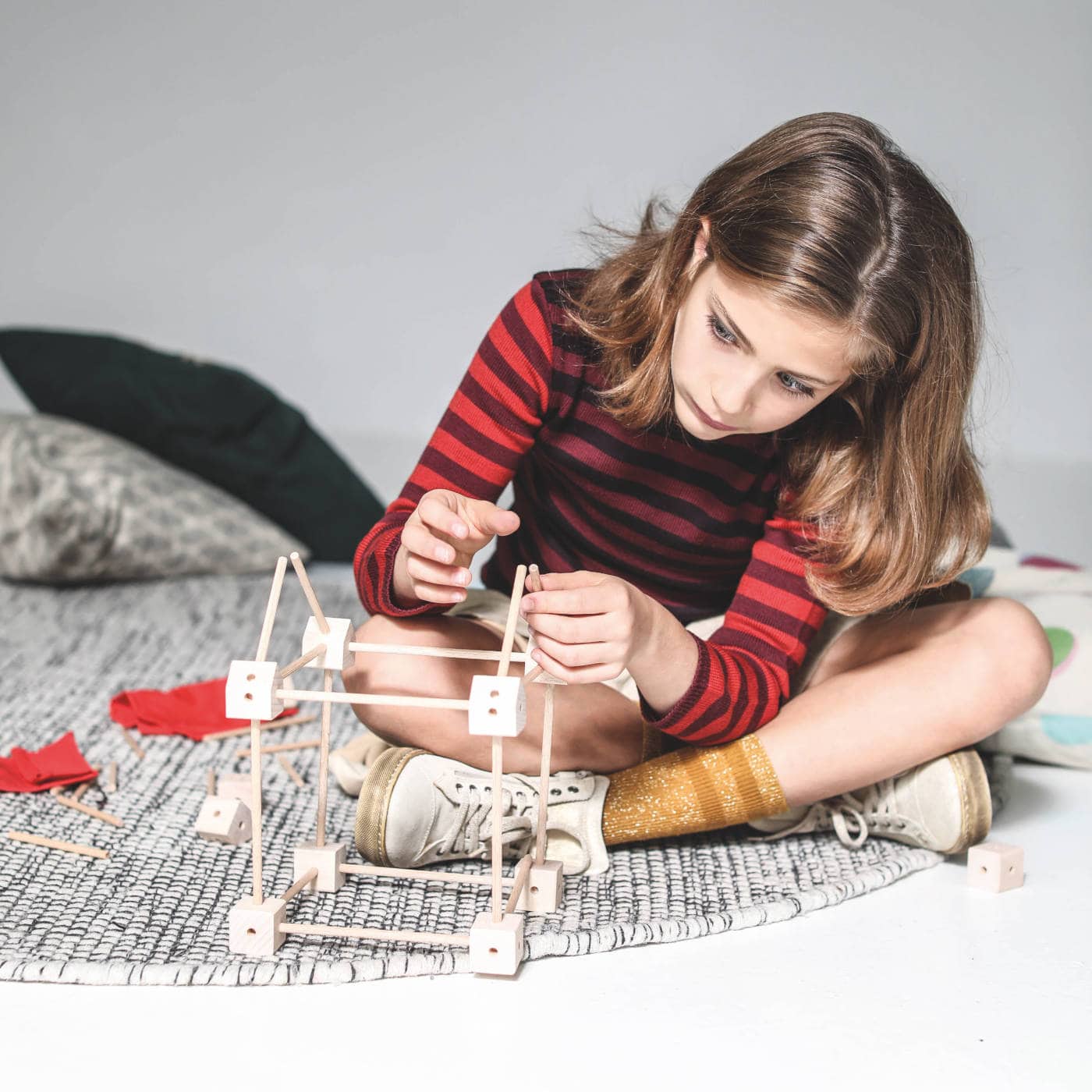 Gute Spielsachen für Kinder – kreatives Design-Bauspielzeug: Trgonos // HIMBEER