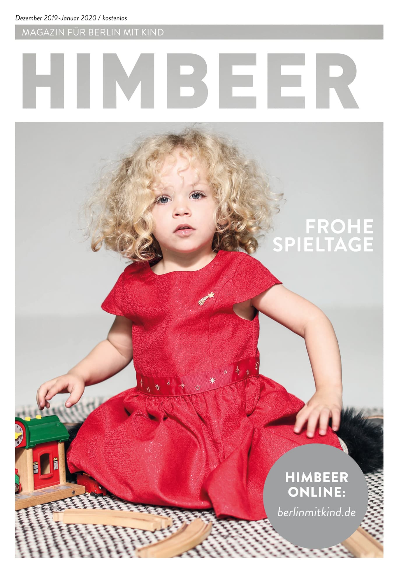 HIMBEER Magazin für Berlin mit Kind Dezember 2019-Januar 2020 // HIMBEER
