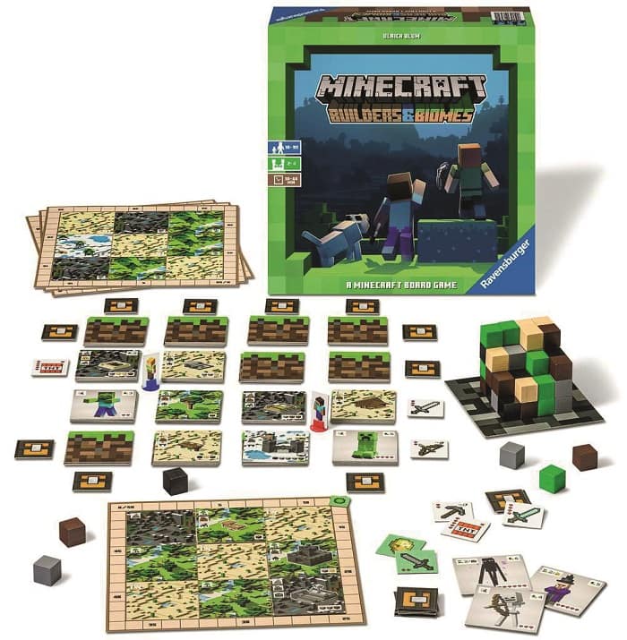 Gute Brettspiele Für Kinder: Minecraft-Brettspiel // Himbeer