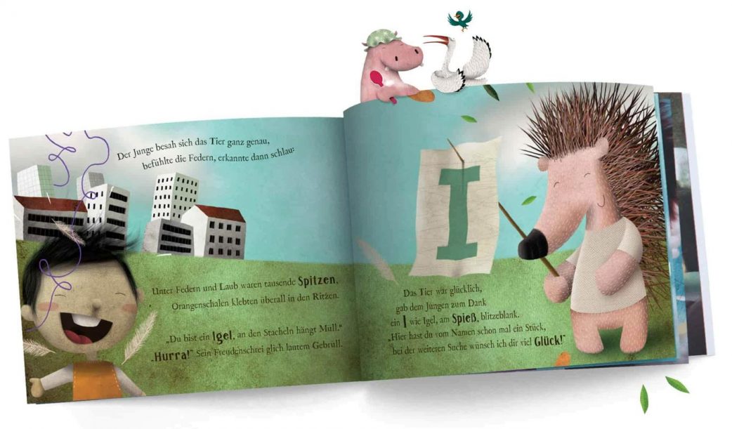 Personalisierte Bilderbücher von Wonderbly // HIMBEER