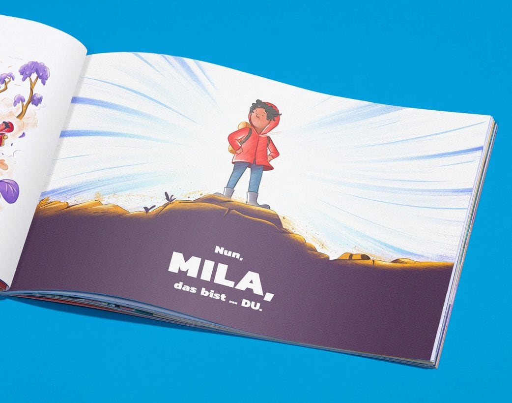 Personalisierte Bilderbücher von Wonderbly // HIMBEER