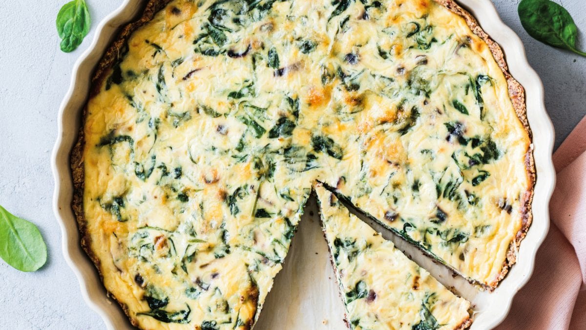 Spinat-Ricotta-Quiche backen // HIMBEER