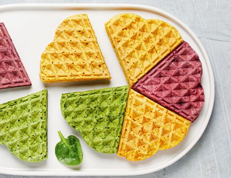 Spinatwaffeln – Rezept für Kleinkinder // HIMBEER