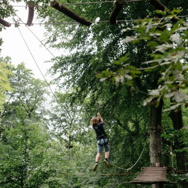 Klettern In Berlin, Ausflug Mit Kindern In Berlin: Jungfernheide – Waldhochseilgarten Jungfernheide // Himbeer