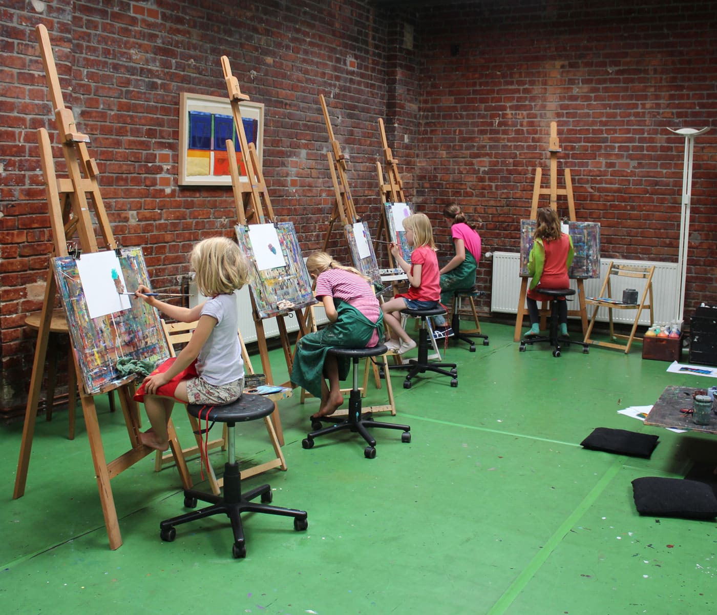 Sommerferien-Kunstkurse für Kinder in Berlin-Mitte // HIMBEER