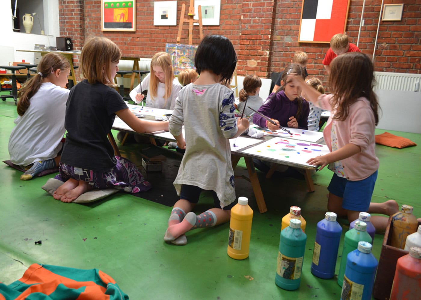 Sommerferien-Kunstkurse für Kinder in Berlin-Mitte // HIMBEER