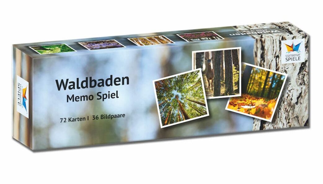 Waldbaden – Memospiel Mit Waldbildern // Himbeer