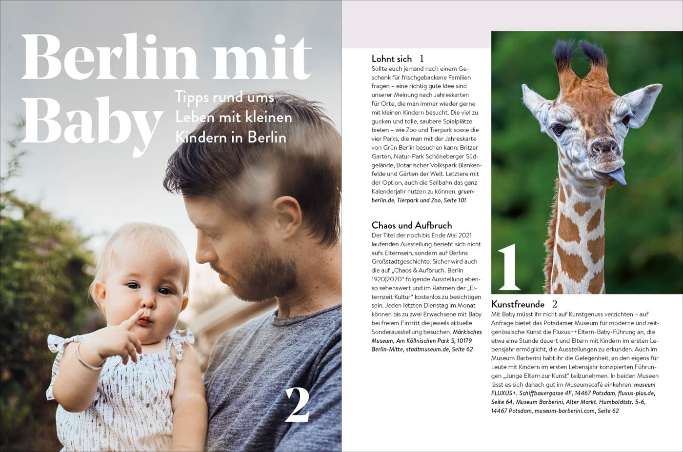 Das HIMBEER Buch: BERLIN MIT KIND 2021 // HIMBEER