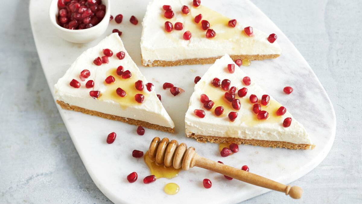 Griechischer Joghurt-Cheesecake // HIMBEER