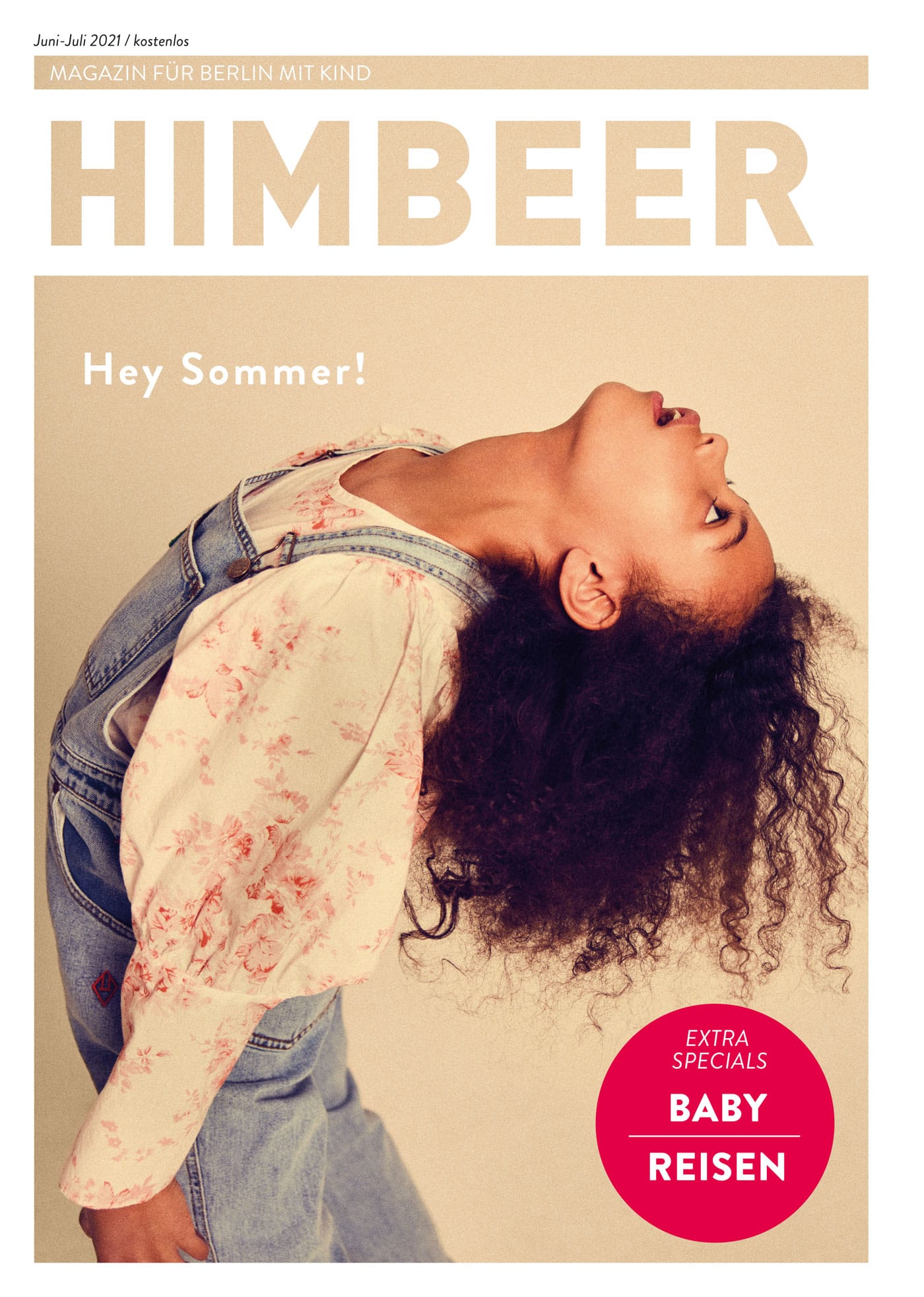Das Berliner Familienmagazin: Himbeer Magazin Für Berlin Mkit Kindern Juni-Juli 2021-Ausgabe // Himbeer