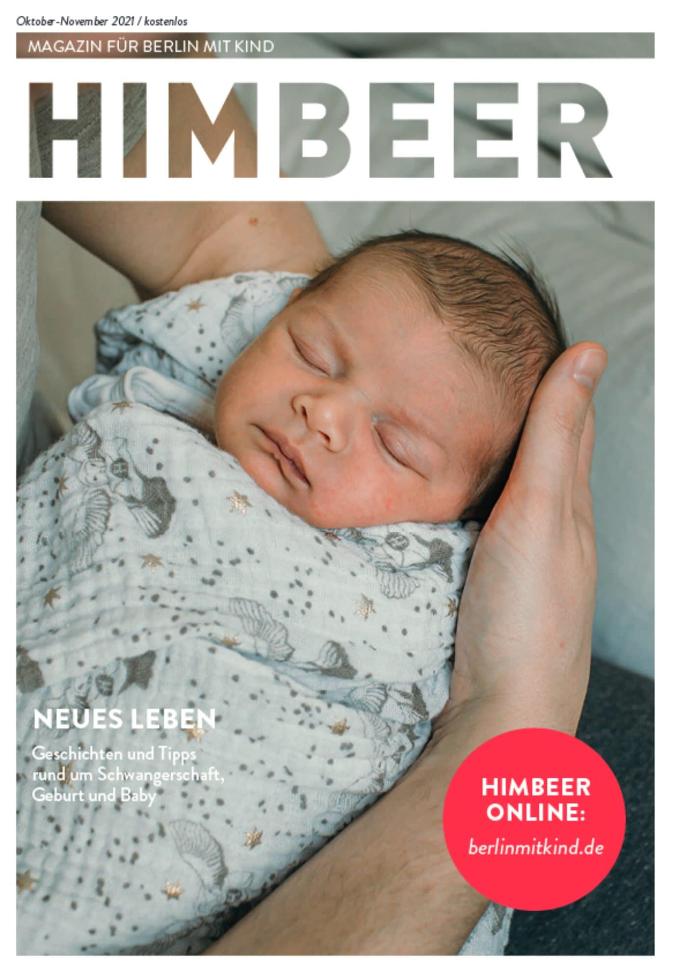 Himbeer Magazin Für Berlin Mit Kind, Oktober-November 2021 // Himbeer