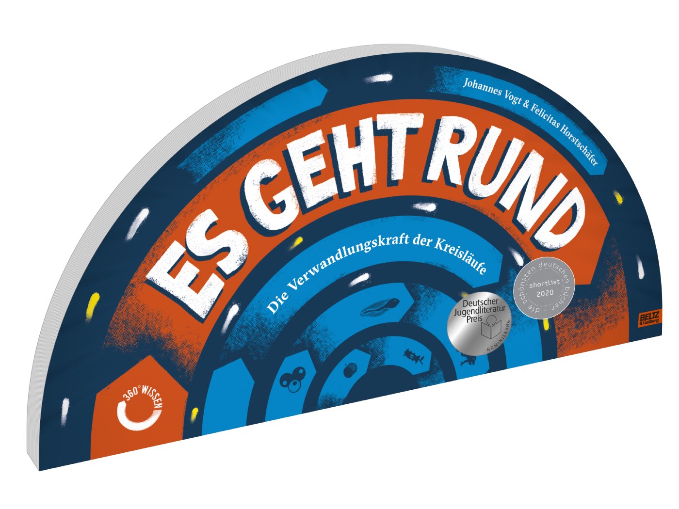 Deutscher Jugendliteraturpreis 2021, nominiertes Sachbuch für Kinder: Es geht rund // HIMBEER